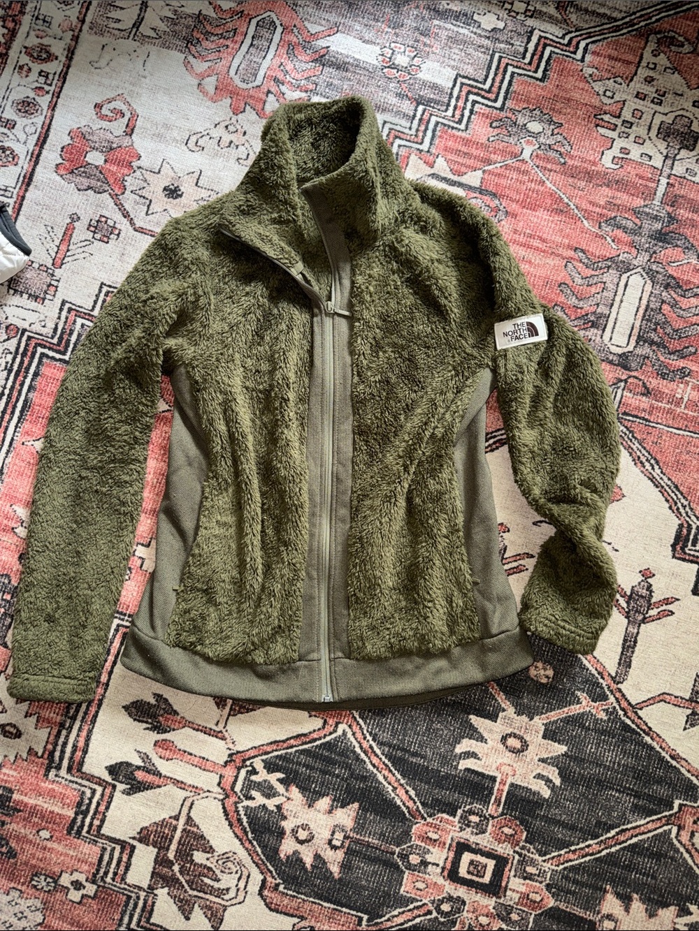 The North Face Women’s Olive Green Fleece Jacket